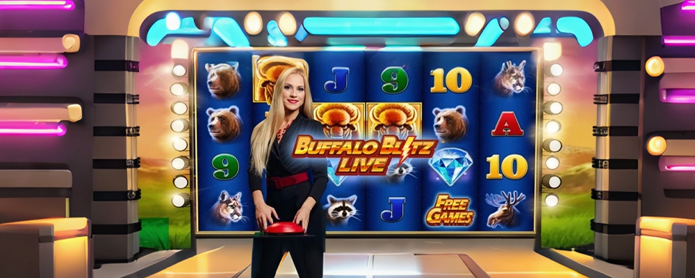 bateubet Caça-níqueis Buffalo Blitz ao Vivo